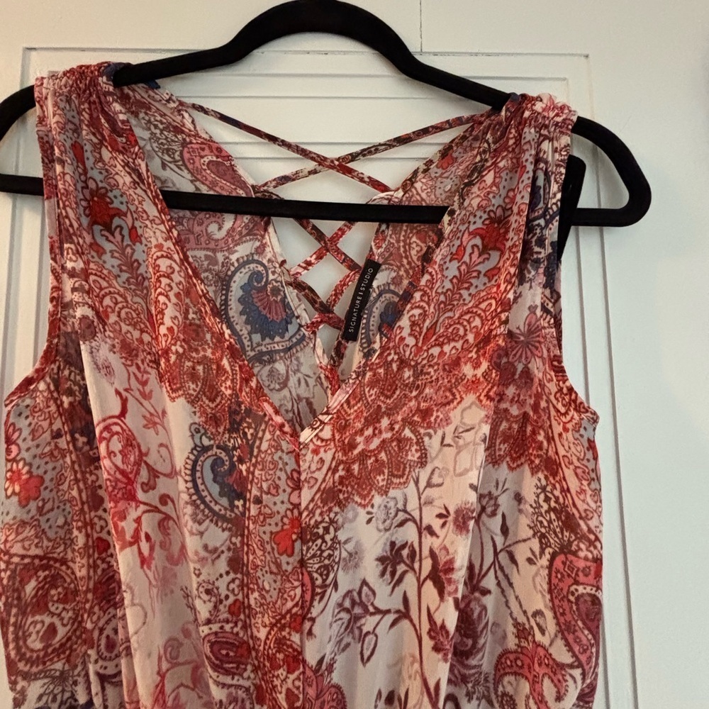 Signature Studio beach Maxi Dress with tassels - Picture 2 of 4